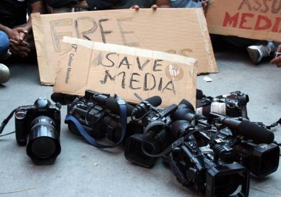Tripura Journalist threatened to be ‘murdered’ Tripura Journalist threatened to be ‘murdered’