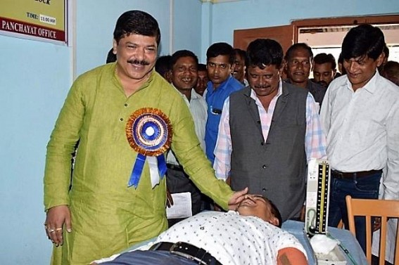 Sudip Barman visits Udaipur, meets party activists Sudip Barman visits Udaipur, meets party activists