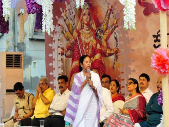 Those trying to stop Durga Puja in Bengal won't be spared: Mamata