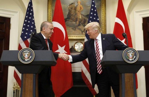 Trump speaks with Turkey's Erdogan amid tension Trump speaks with Turkey's Erdogan amid tension