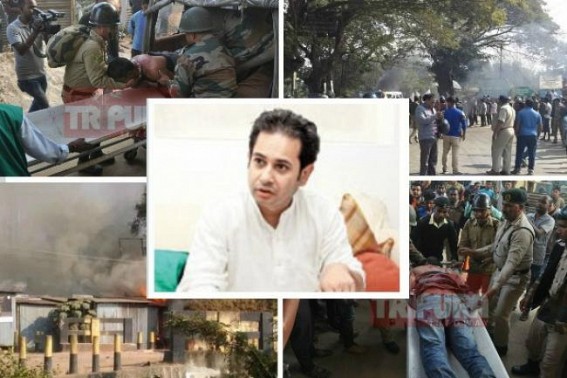 Govt yet to announce Judicial investigation in Jirania violence : Pradyot Manikya says, 'Ashamed of IPFT leaders’ Govt yet to announce Judicial investigation in Jirania violence : Pradyot Manikya says, 'Ashamed of IPFT leaders’