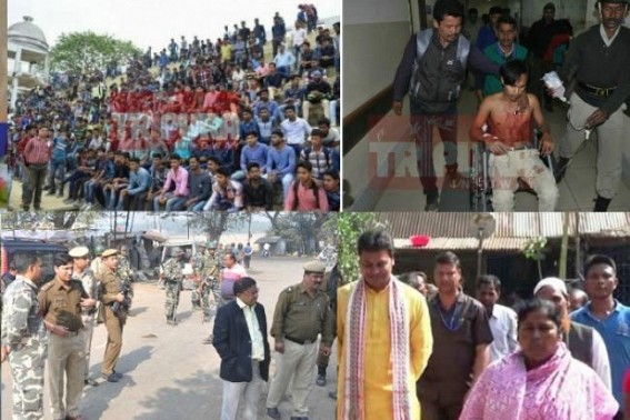 Police Brutality, Pratima’s Criminal Empire, Unemployment, Poverty grips Tripura : 10 months old BJP Govt under Biplab turned massive failure, ‘shock’ to Democracy Police Brutality, Pratima’s Criminal Empire, Unemployment, Poverty grips Tripura : 10 months old BJP Govt under Biplab turned massive failure, ‘shock’ to Democracy