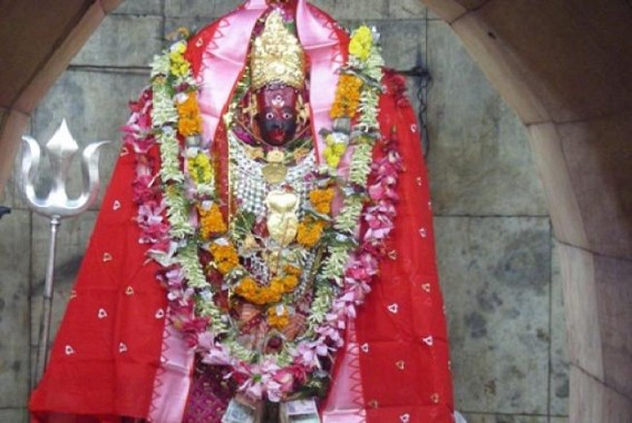 Huge discrepancy of Goddess Tripura Sundari’s jewelleries Huge discrepancy of Goddess Tripura Sundari’s jewelleries