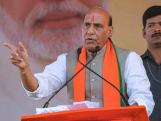 BJP will win Lok Sabha election battle: Rajnath BJP will win Lok Sabha election battle: Rajnath