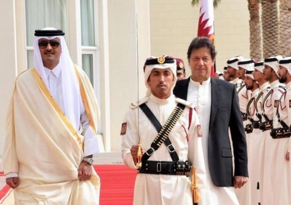 Imran Khan meets Qatari Emir in Doha Imran Khan meets Qatari Emir in Doha