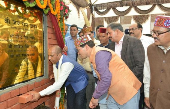 Himachal has taken steps for weaker sections: CM Himachal has taken steps for weaker sections: CM