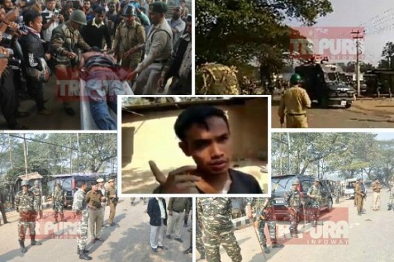 Tripuraâ€™s â€˜Saddamâ€™ Era : Jirania Police firing victim Sumit Debbarma returns home, exposed Police Brutality, torture in Ambulance by TSR Jawans