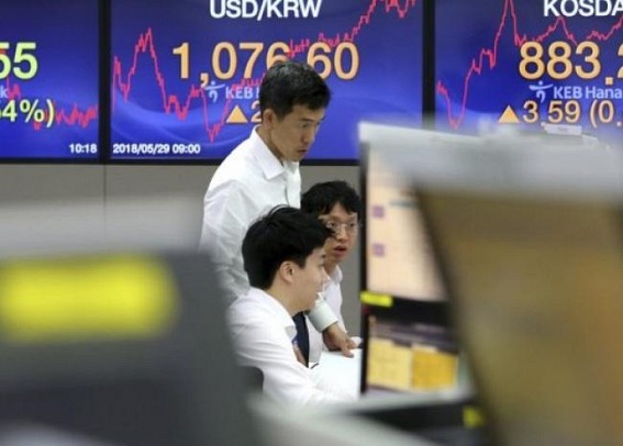 Japan's Nikkei opens lower as stronger yen dents sentiment