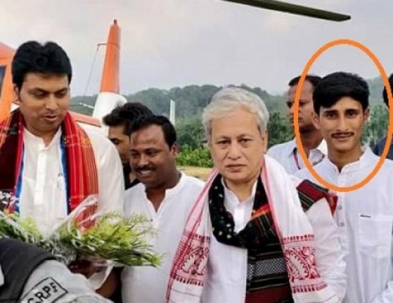 Money Extortion : No action by Police against Lantu Saha, Biplab Deb meets Lantu Money Extortion : No action by Police against Lantu Saha, Biplab Deb meets Lantu