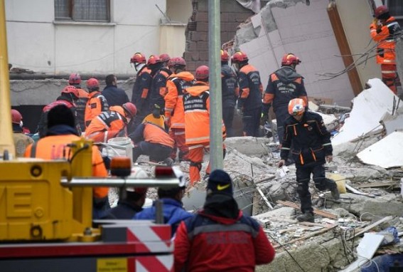 Istanbul building collapse: Death toll rises to 21