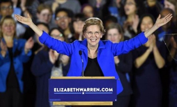 Democrat Elizabeth Warren launches 2020 US presidential campaign Democrat Elizabeth Warren launches 2020 US presidential campaign