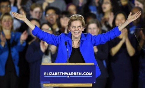 Democrat Elizabeth Warren launches 2020 US presidential campaign