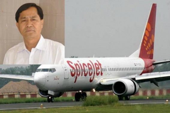 MP Jiten requests SpiceJet CMD to start operations in Tripura MP Jiten requests SpiceJet CMD to start operations in Tripura