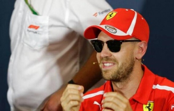 Vettel tops table on 1st day of F1 pre-season testing