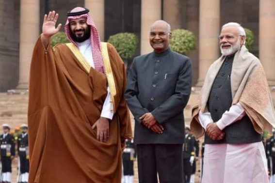 Saudi Crown Prince receives ceremonial welcome Saudi Crown Prince receives ceremonial welcome