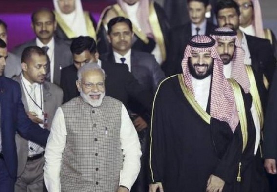 Congress questions Modi's move to personally receive Saudi Prince