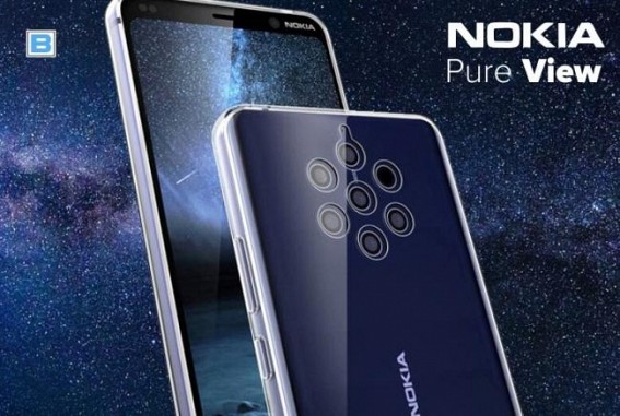 Nokia unveils world's first penta-camera smartphone