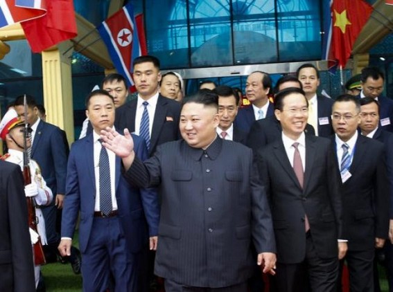 Kim arrives in Vietnam for second summit with Trump Kim arrives in Vietnam for second summit with Trump