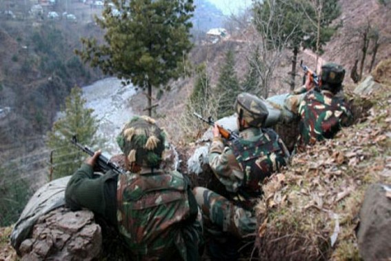 Five Indian soldiers injured in Pakistani firing across LoC Five Indian soldiers injured in Pakistani firing across LoC