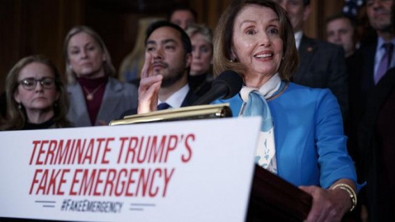 US House of Representatives votes against Trump's emergency US House of Representatives votes against Trump's emergency