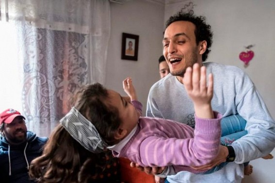 Egyptian photojournalist freed after over 5 years in prison Egyptian photojournalist freed after over 5 years in prison