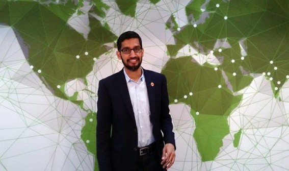 Google CEO in Mumbai to celebrate Women's Day