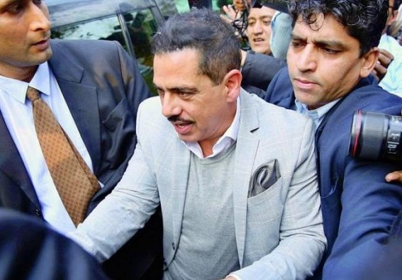ED questions Robert Vadra again in money laundering case ED questions Robert Vadra again in money laundering case