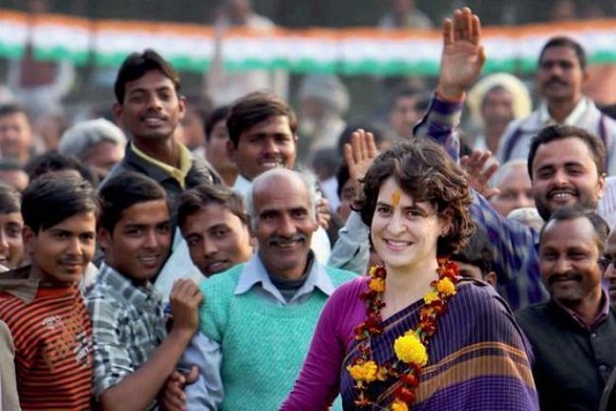 Modi regime suppressing people: Priyanka Modi regime suppressing people: Priyanka
