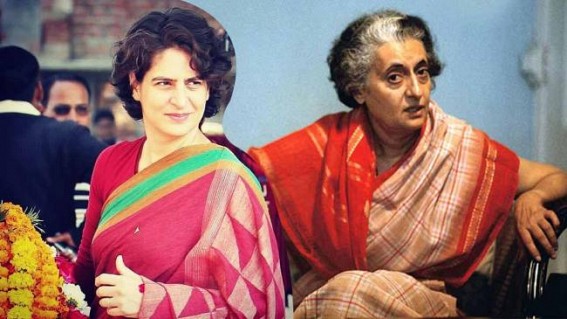 Likened to Indira as people still love her: Priyanka 
