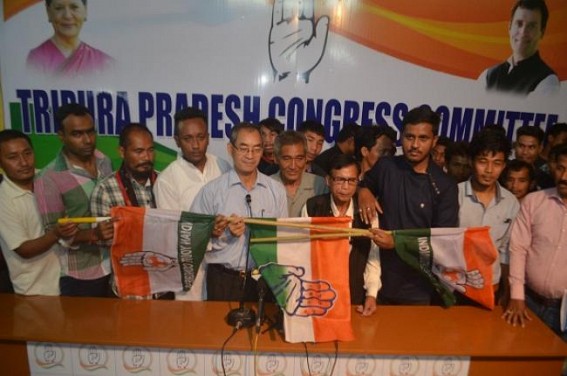 JUMLA 2019 : Major landslide in IPFT ahead of LS Election : 500 families, 65 leaders join Congress in protest over Forest Land Rights, CAB JUMLA 2019 : Major landslide in IPFT ahead of LS Election : 500 families, 65 leaders join Congress in protest over Forest Land Rights, CAB