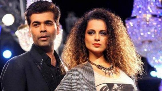 Karan Johar takes a dig at Kangana again Karan Johar takes a dig at Kangana again