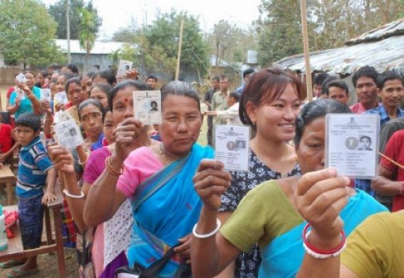 Voting rows : 2 females, 1 male will get passage consequently