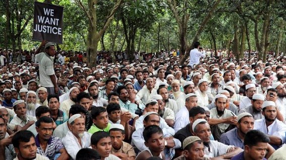 Rohingya rights group says air strike kills over 20 Rohingya rights group says air strike kills over 20