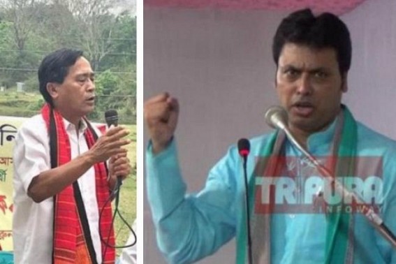 Biplab Deb is the main Culprit for Tripura law and order situation, BJP will see end in ballot-war of 18th April : MP Jiten Biplab Deb is the main Culprit for Tripura law and order situation, BJP will see end in ballot-war of 18th April : MP Jiten