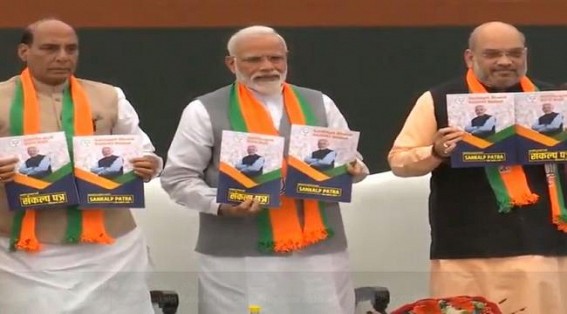 BJP promises pension, extra income for farmers BJP promises pension, extra income for farmers