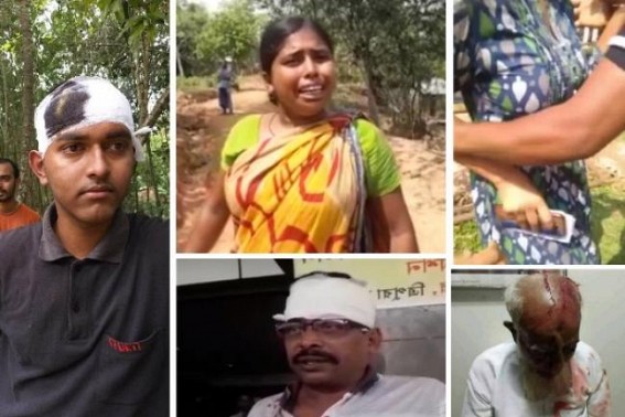 Tripura Election turns farce, No Security protection : Open poll rigging, booth capturing in Lok Sabha Election shocks Voters Tripura Election turns farce, No Security protection : Open poll rigging, booth capturing in Lok Sabha Election shocks Voters