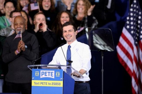 Democrat Buttigieg launches 2020 presidential bid Democrat Buttigieg launches 2020 presidential bid