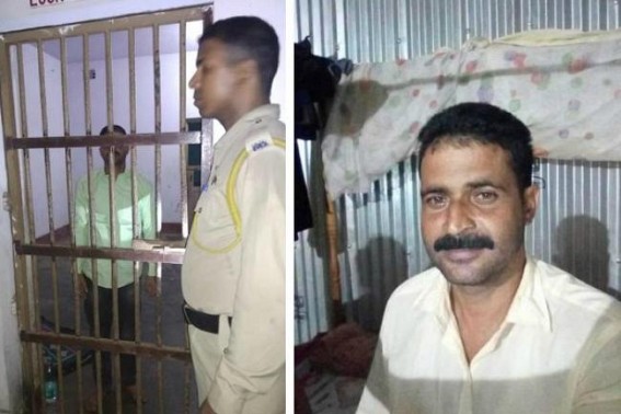 BJP Mandal President at Pecharthal spent night in lockup BJP Mandal President at Pecharthal spent night in lockup