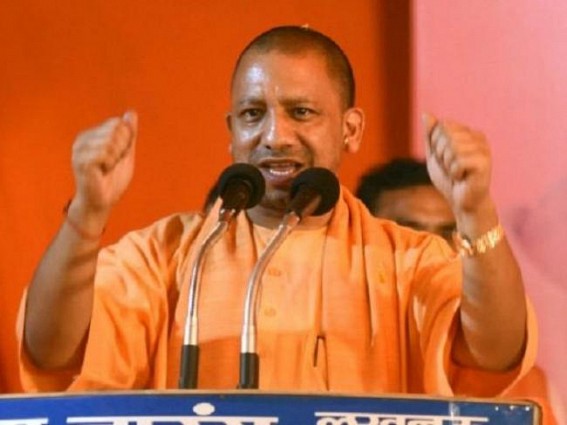 EC ban on, Yogi lands in Ayodhya, meets sants EC ban on, Yogi lands in Ayodhya, meets sants