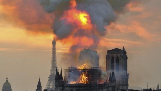 Macron wants Notre Dame rebuilt within 5 years Macron wants Notre Dame rebuilt within 5 years