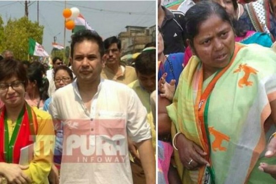 Attack on Princess Pragya Deb Barman : No arrest of miscreants under Pratima Bhowmik’s threat, Police imposed 3 charges against Pradyot Manikya Attack on Princess Pragya Deb Barman : No arrest of miscreants under Pratima Bhowmik’s threat, Police imposed 3 charges against Pradyot Manikya