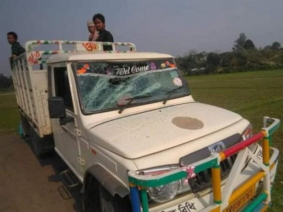 IPFT attacked BJP MLA Rampada Jamatia