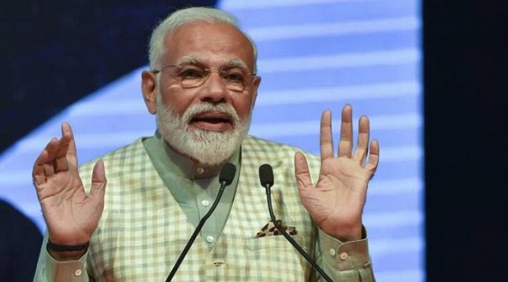 PM blames Congress for traders' negative image PM blames Congress for traders' negative image