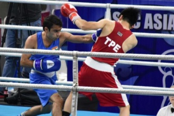 Five Indian pugilists enter Asian Boxing quarters