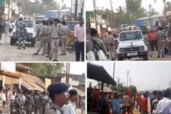 CEO Taranikanti, IGP Puneet Rastogiâ€™s failure against BJPâ€™s criminals :  On last day of East LS Poll Campaigning, CPI-M rallies were gheraoed, terrorized by BJP goons across Tripura 