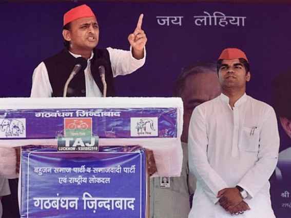 BJP creating divisions among people, says Akhilesh BJP creating divisions among people, says Akhilesh