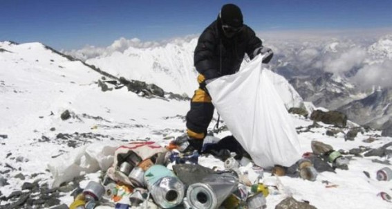 3,000 kg garbage collected from Mt Everest region