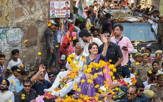 Priyanka Gandhi to hold road show in Delhi on May 5