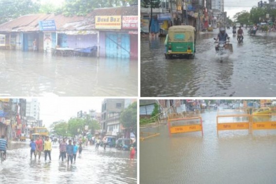 Agartala City Flooding ! Political Blame-Storm kicks off : Netizens troll Biplab Deb’s failed promise of reducing water-logging Agartala City Flooding ! Political Blame-Storm kicks off : Netizens troll Biplab Deb’s failed promise of reducing water-logging