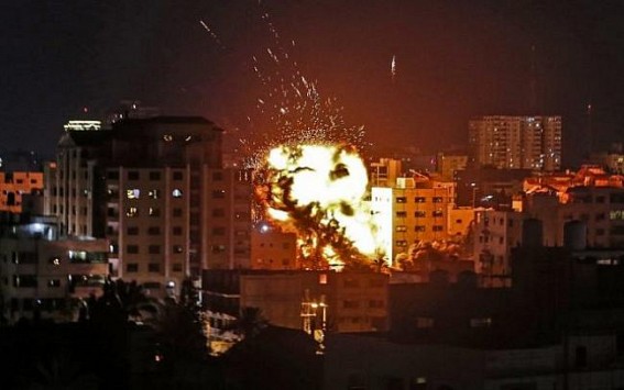 250 rockets fired from Gaza at Israel